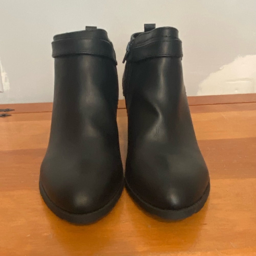 Indigo Black Ankle Booties - Picture 5 of 11